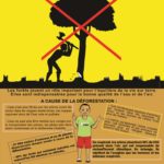 Poster halte a la deforestation
