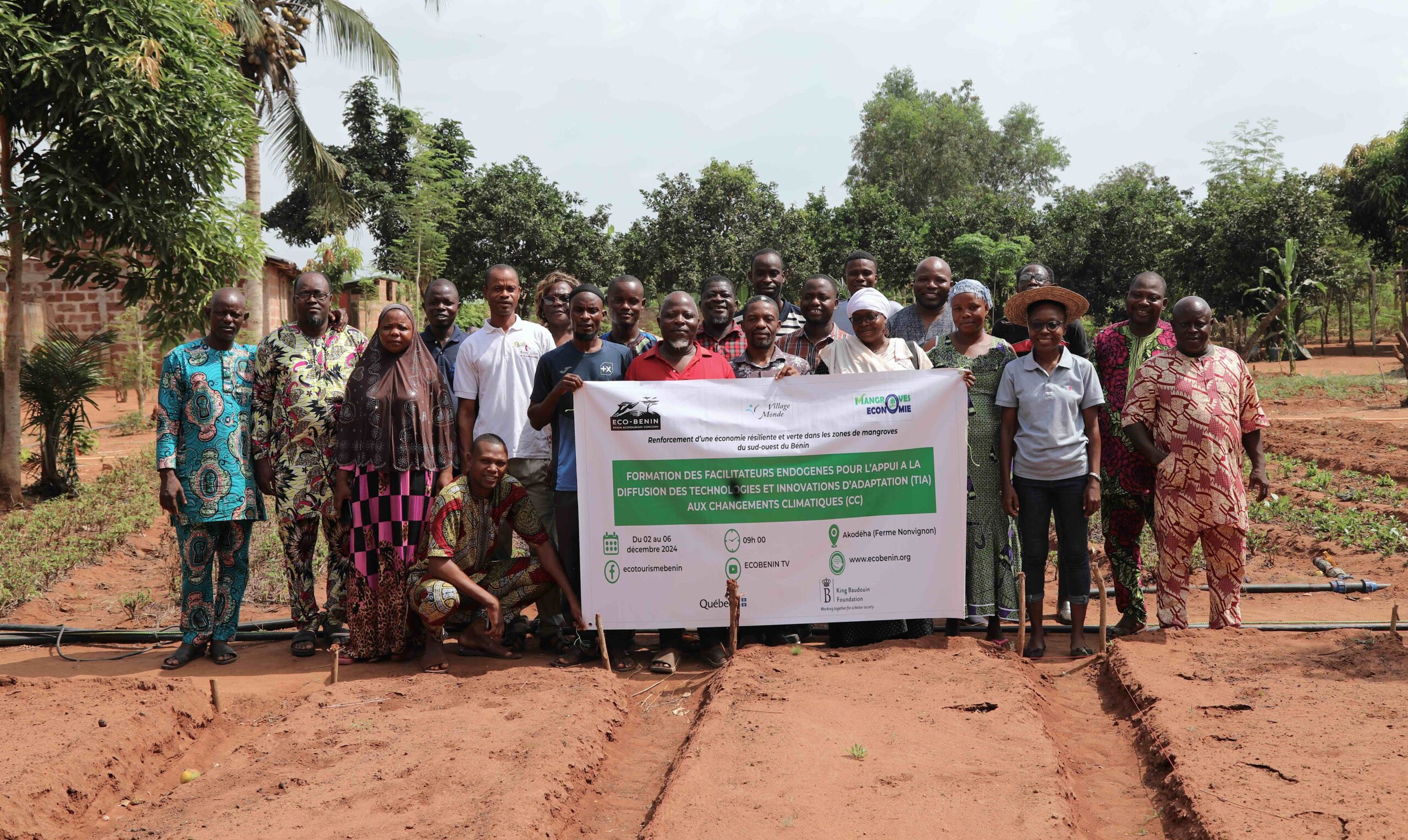 Lire la suite à propos de l’article Agroécologie et résilience climatique : les facilitateurs endogènes formés aux TIA pour un impact durable